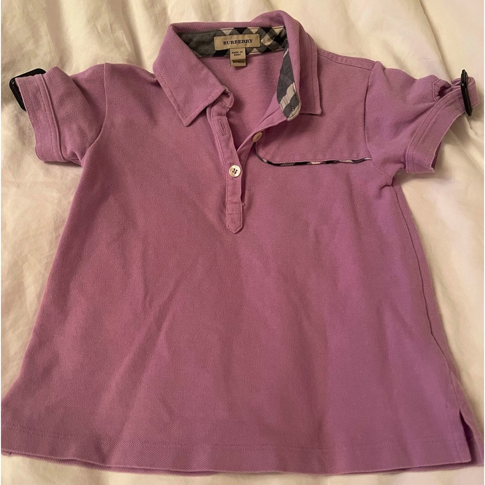 Girls Burberry Polo